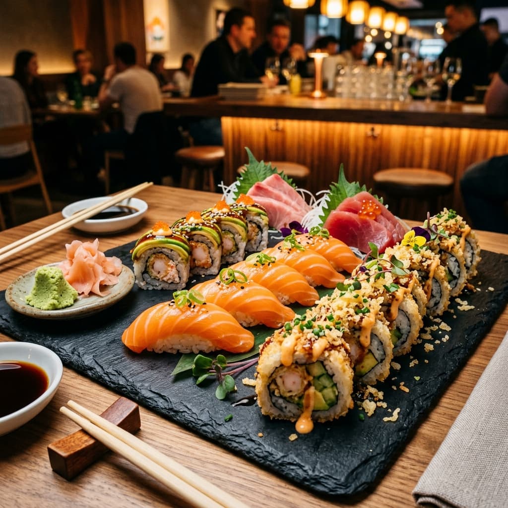 Comment Composer un Plateau Sushi Rentable pour Votre Restaurant